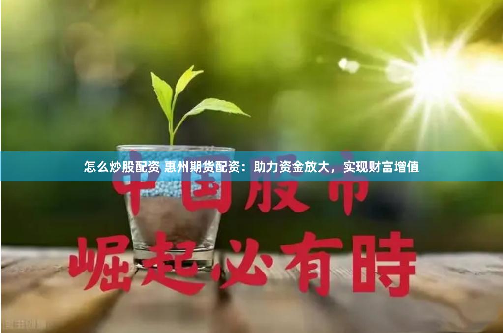 怎么炒股配资 惠州期货配资：助力资金放大，实现财富增值